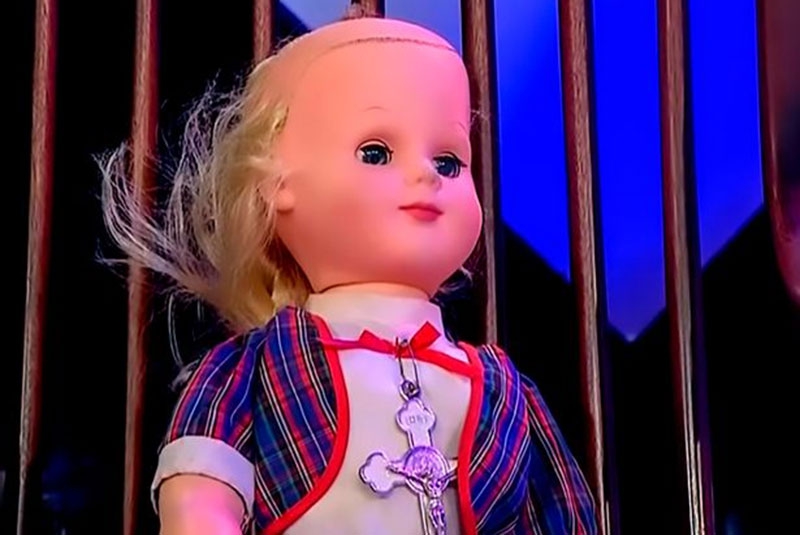 Photo of haunted doll